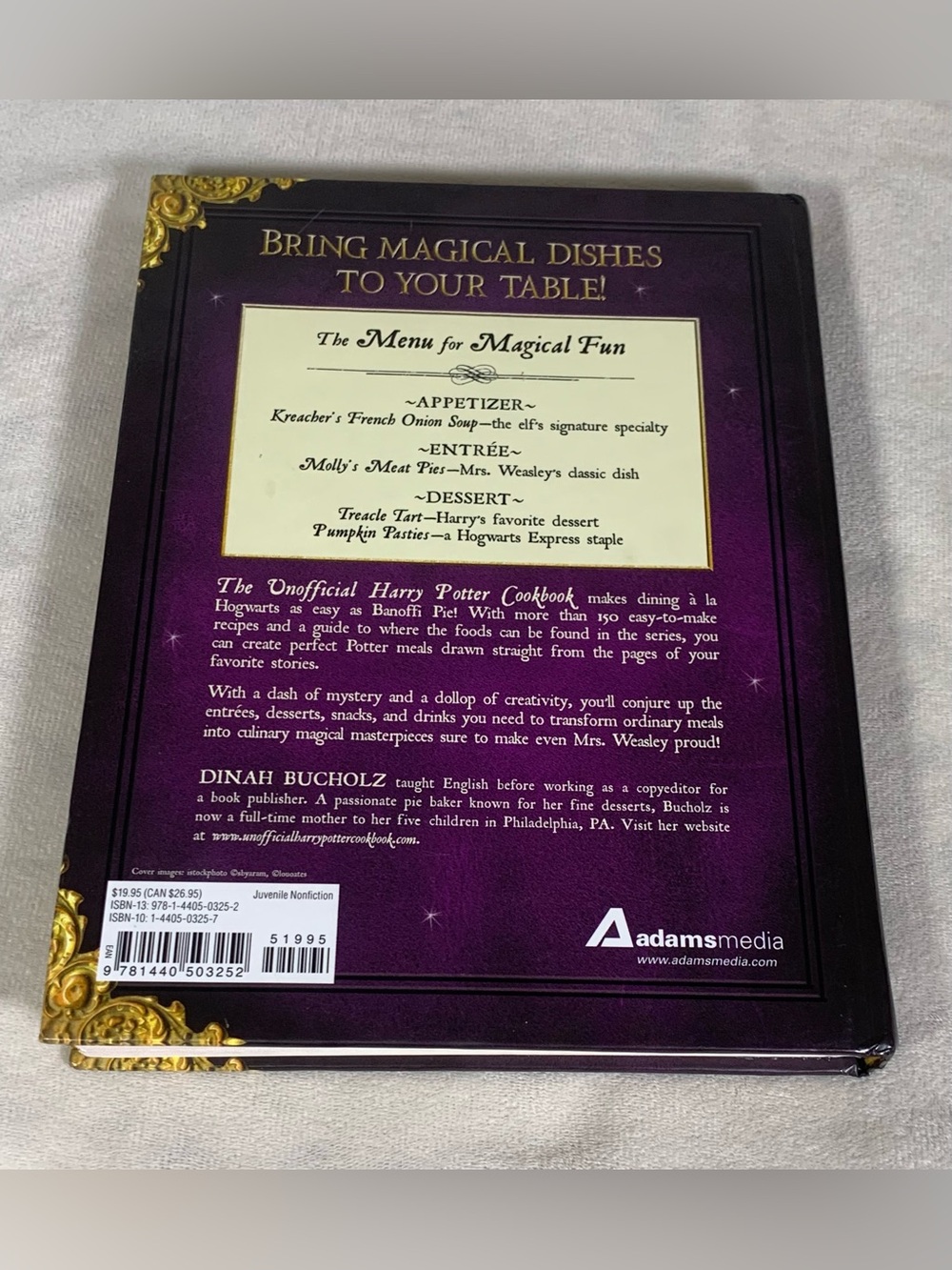 Harry Potter Bundle Figure 9 3/4 Sign Cook Book Ginny’s Wand - Picture 10 of 16